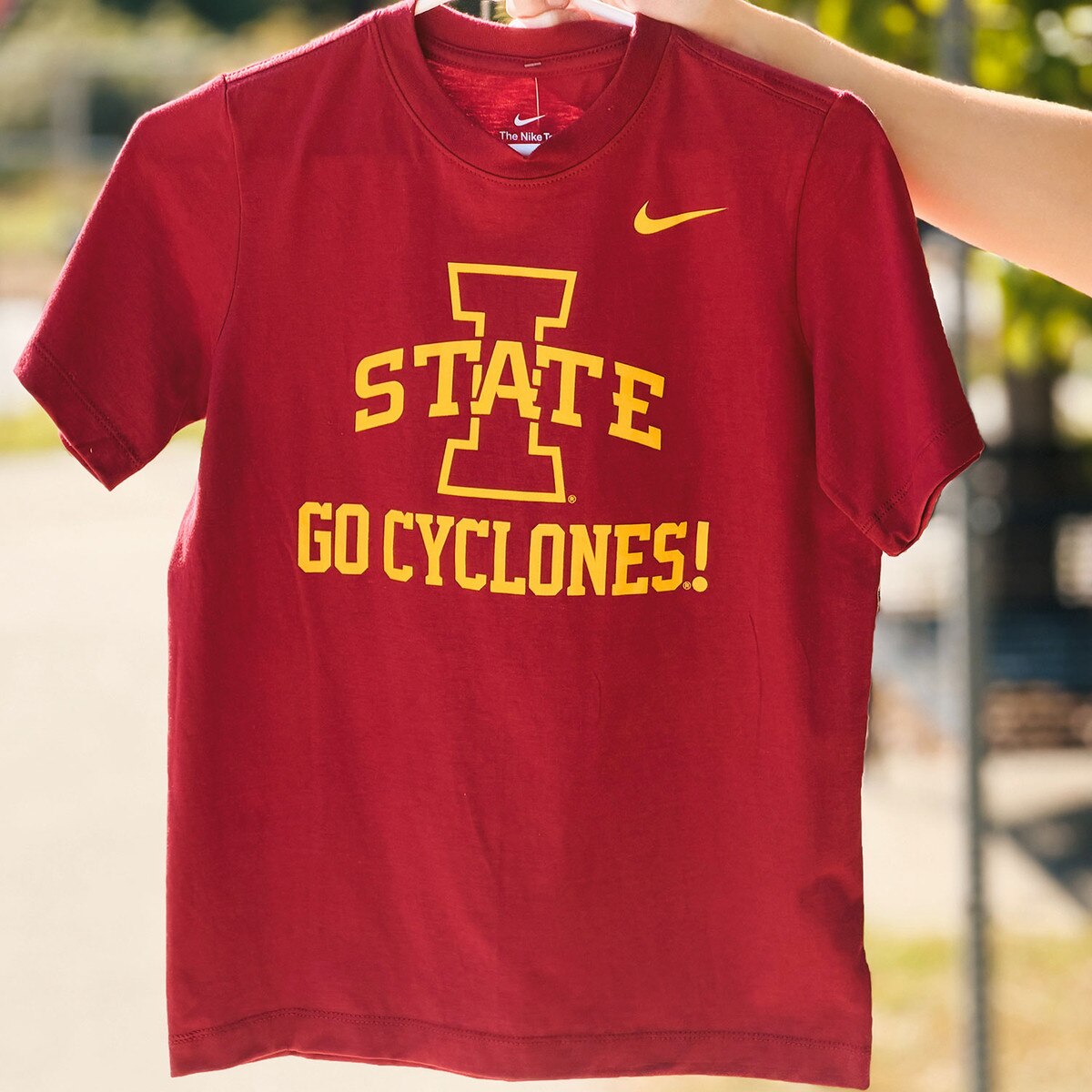 Nike Youth I-State Go Cyclones Cardinal Short Sleeve T-Shirt